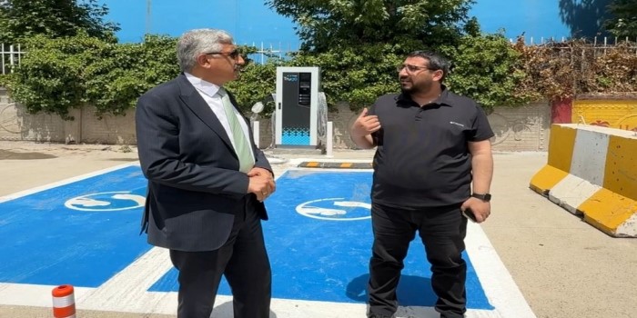 Kahta Belediyesi, ilk akıllı şarj istasyonunu kurdu